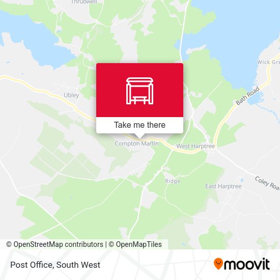 Post Office map