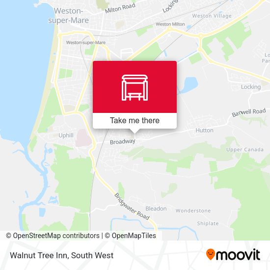 Walnut Tree Inn map