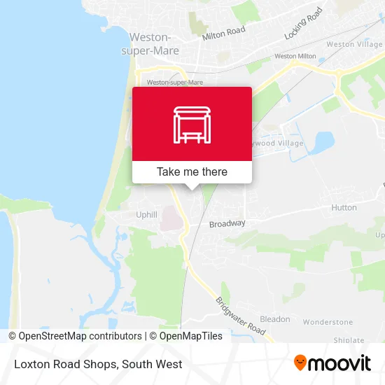 Loxton Road Shops map