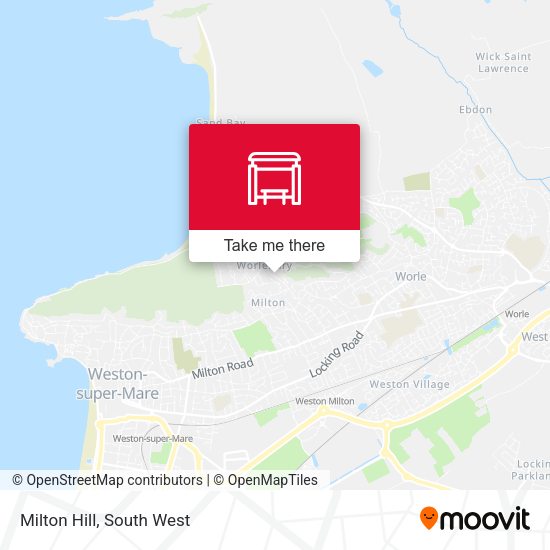 Milton Hill map