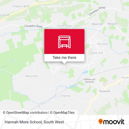 Hannah More School map