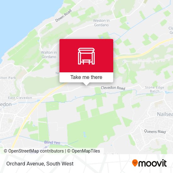 Orchard Avenue map