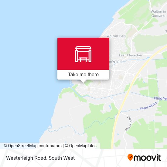 Westerleigh Road map