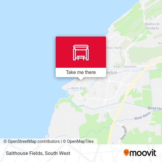 Salthouse Fields map