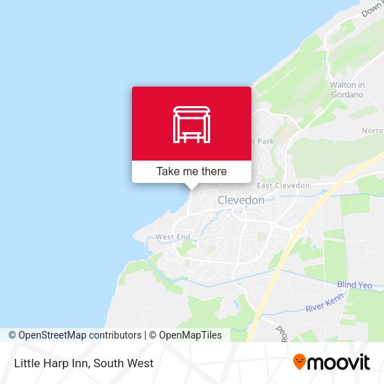 Little Harp Inn map