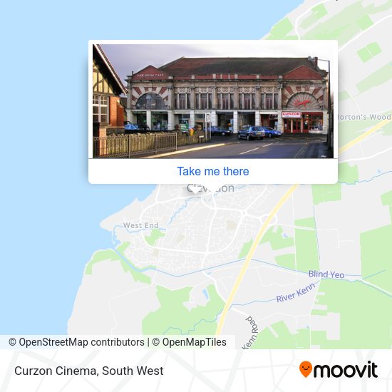 Curzon Cinema map
