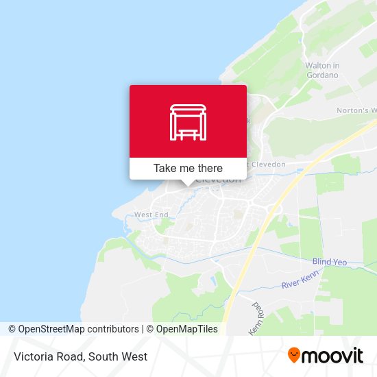 Victoria Road map