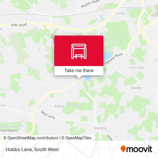 Hobbs Lane map