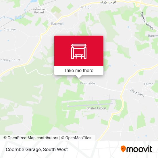 Coombe Garage map