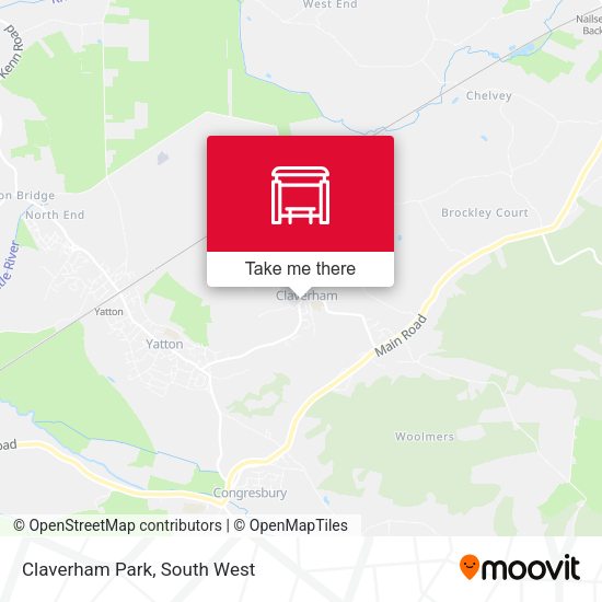 Claverham Park map