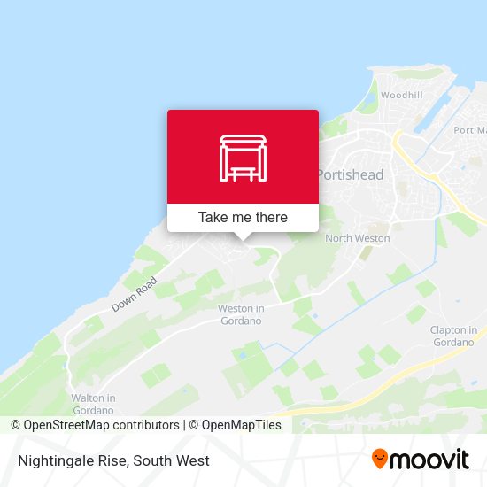 Nightingale Rise map