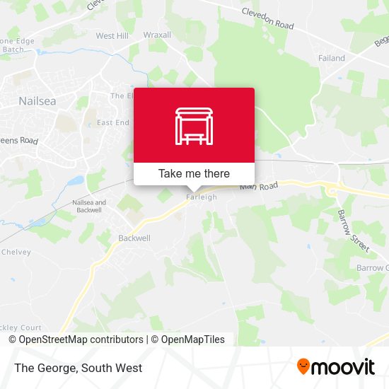 The George map