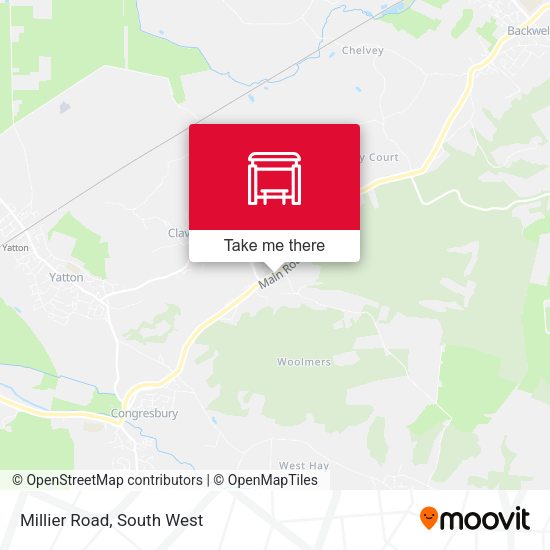 Millier Road map