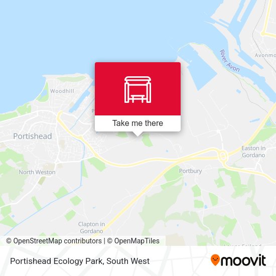Portishead Ecology Park map