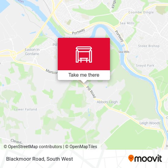 Blackmoor Road map