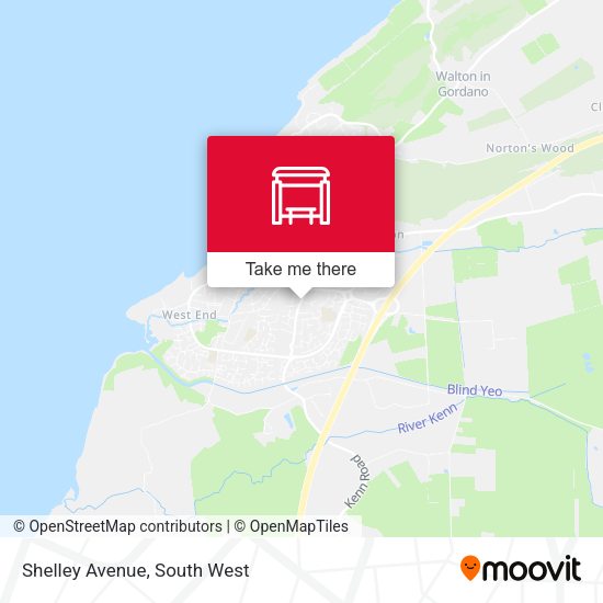 Shelley Avenue map