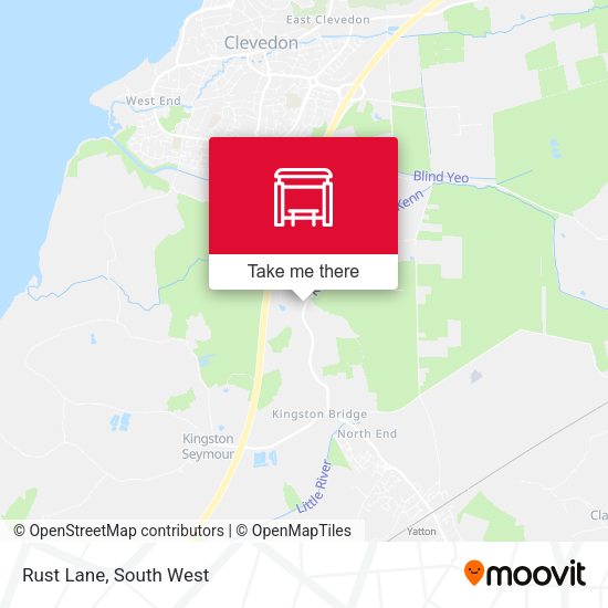 Rust Lane map