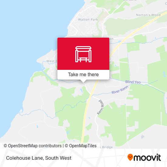 Colehouse Lane map