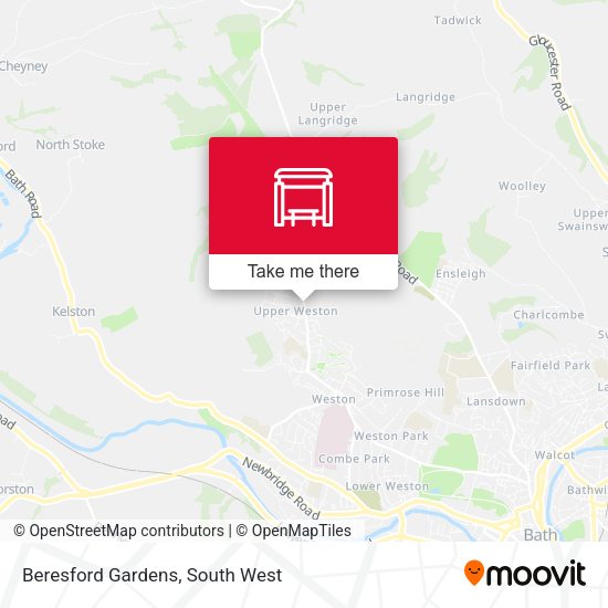 Beresford Gardens map