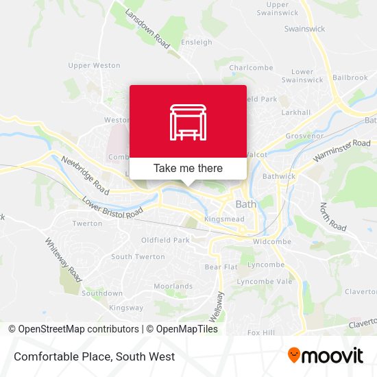 Comfortable Place map