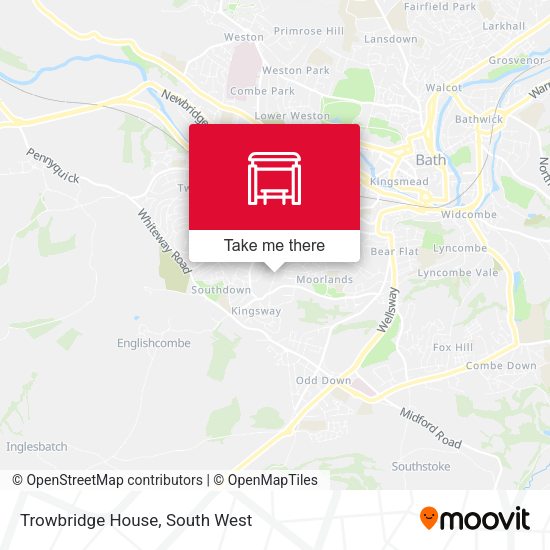 Trowbridge House map