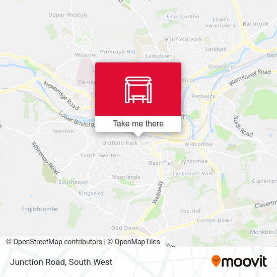 Junction Road map