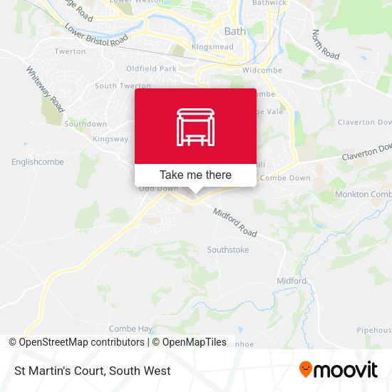 St Martin's Court map