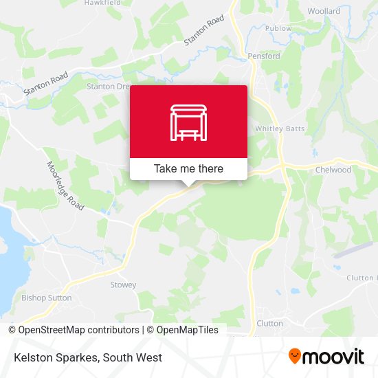 Kelston Sparkes map