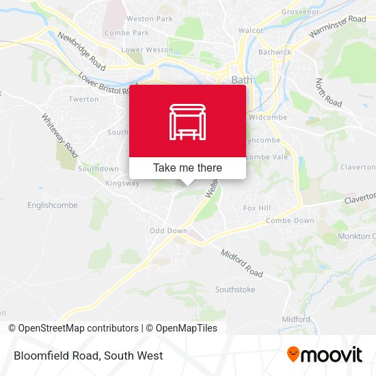 Bloomfield Road map
