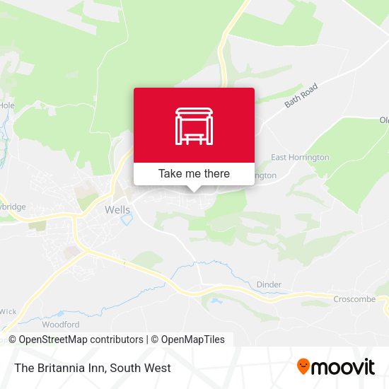 The Britannia Inn map