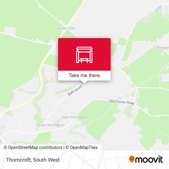 Thorncroft map