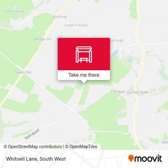 Whitnell Lane map