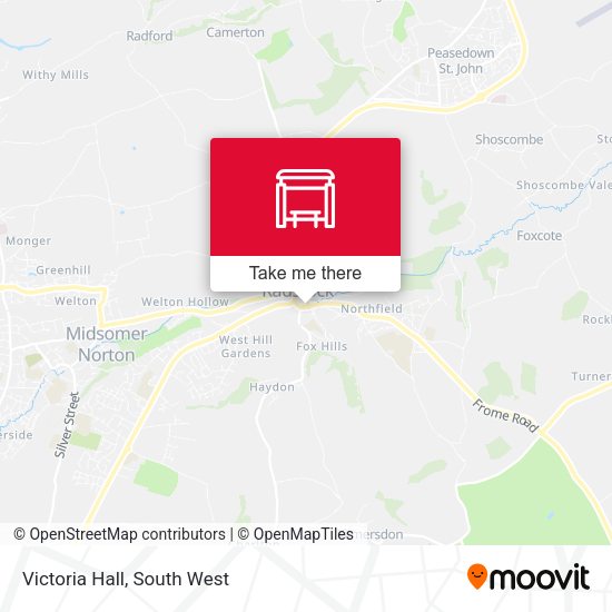 Victoria Hall map