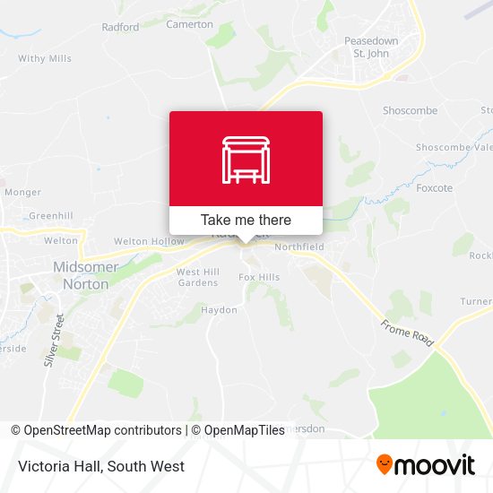 Victoria Hall map