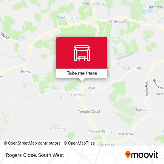 Rogers Close map