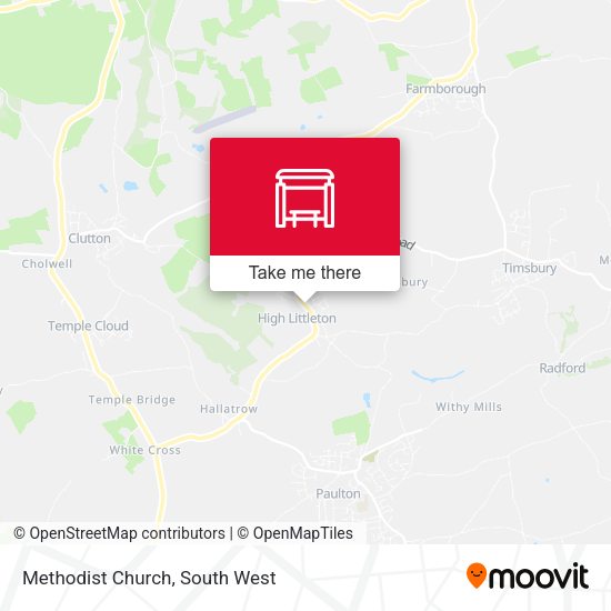 Methodist Church map