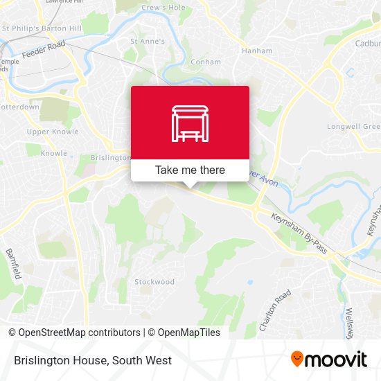 Brislington House map
