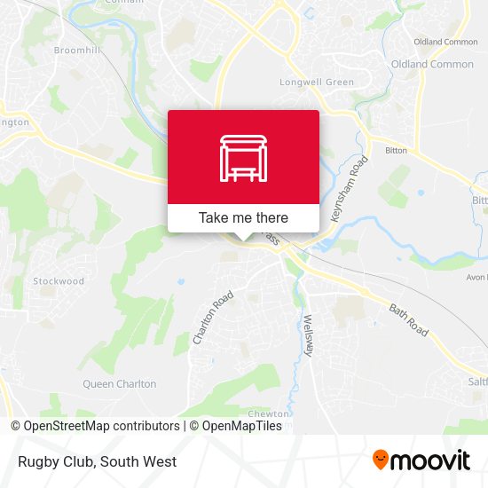 Rugby Club map