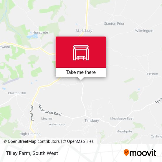 Tilley Farm map