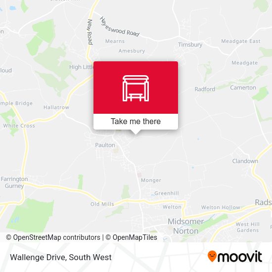 Wallenge Drive map