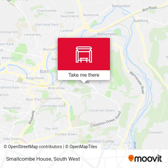 Smallcombe House map
