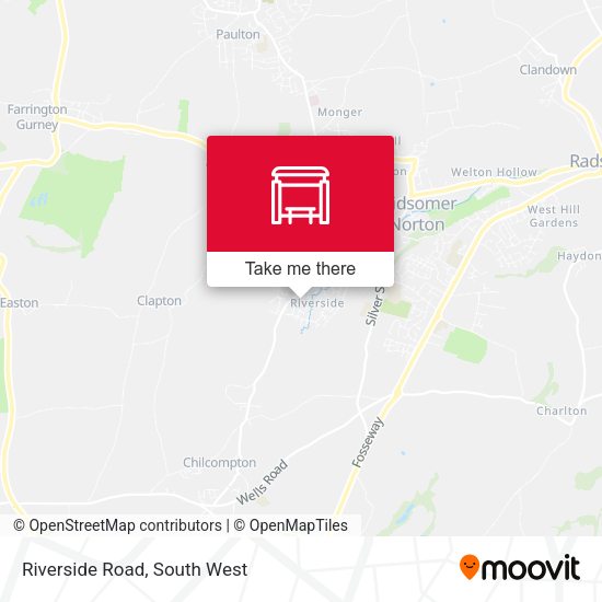 Riverside Road map