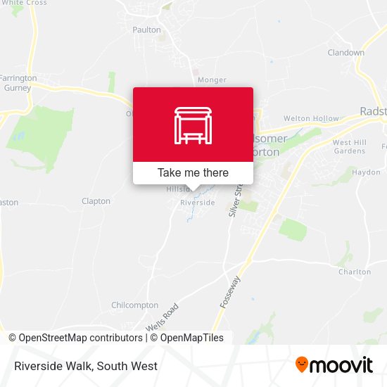Riverside Walk map