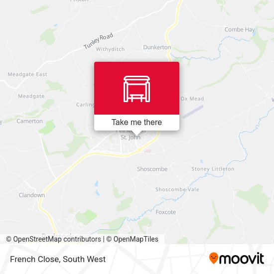 French Close map