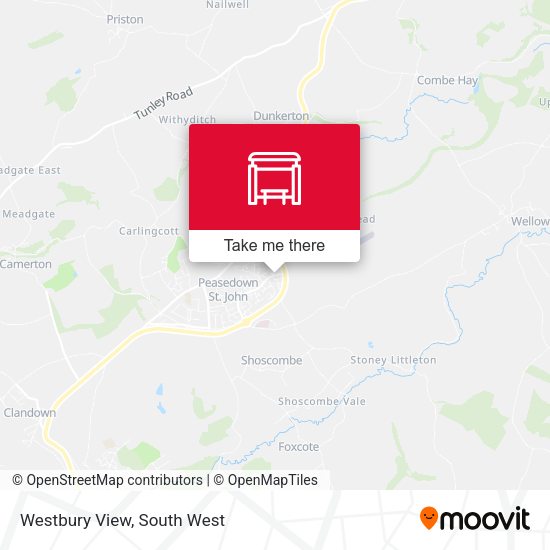 Westbury View map