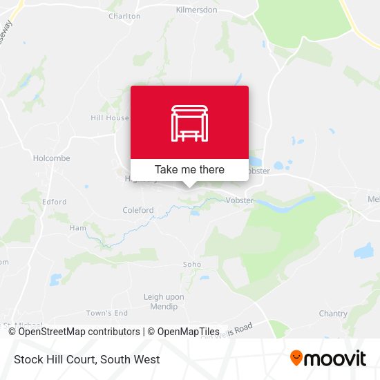 Stock Hill Court map