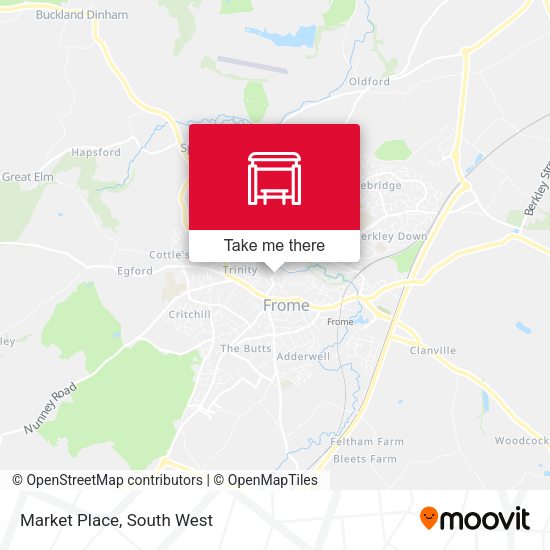 Market Place map