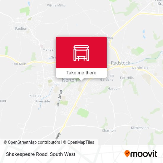 Shakespeare Road map