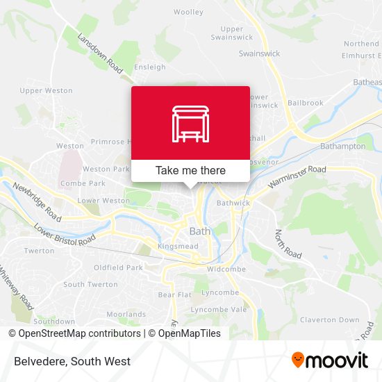 Belvedere map