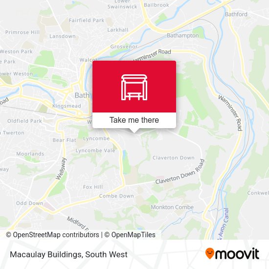 Macaulay Buildings map